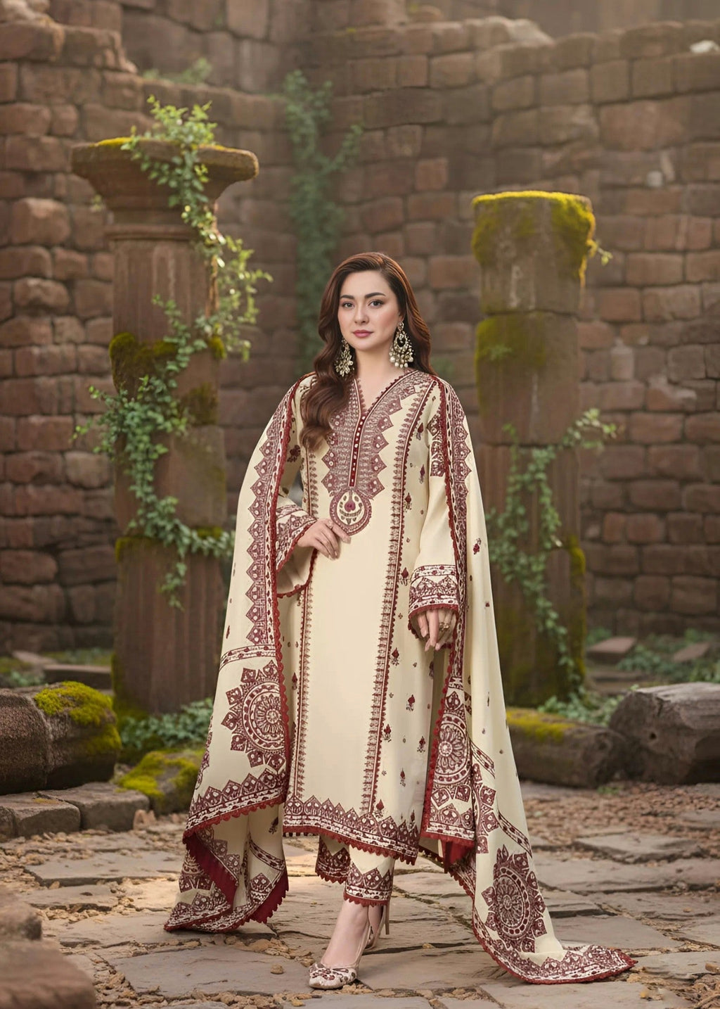 Fabric Garden Mahnoor EMB Women 3pcs