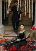 Rang-e-Haya Shama (Black) Women 3pcs