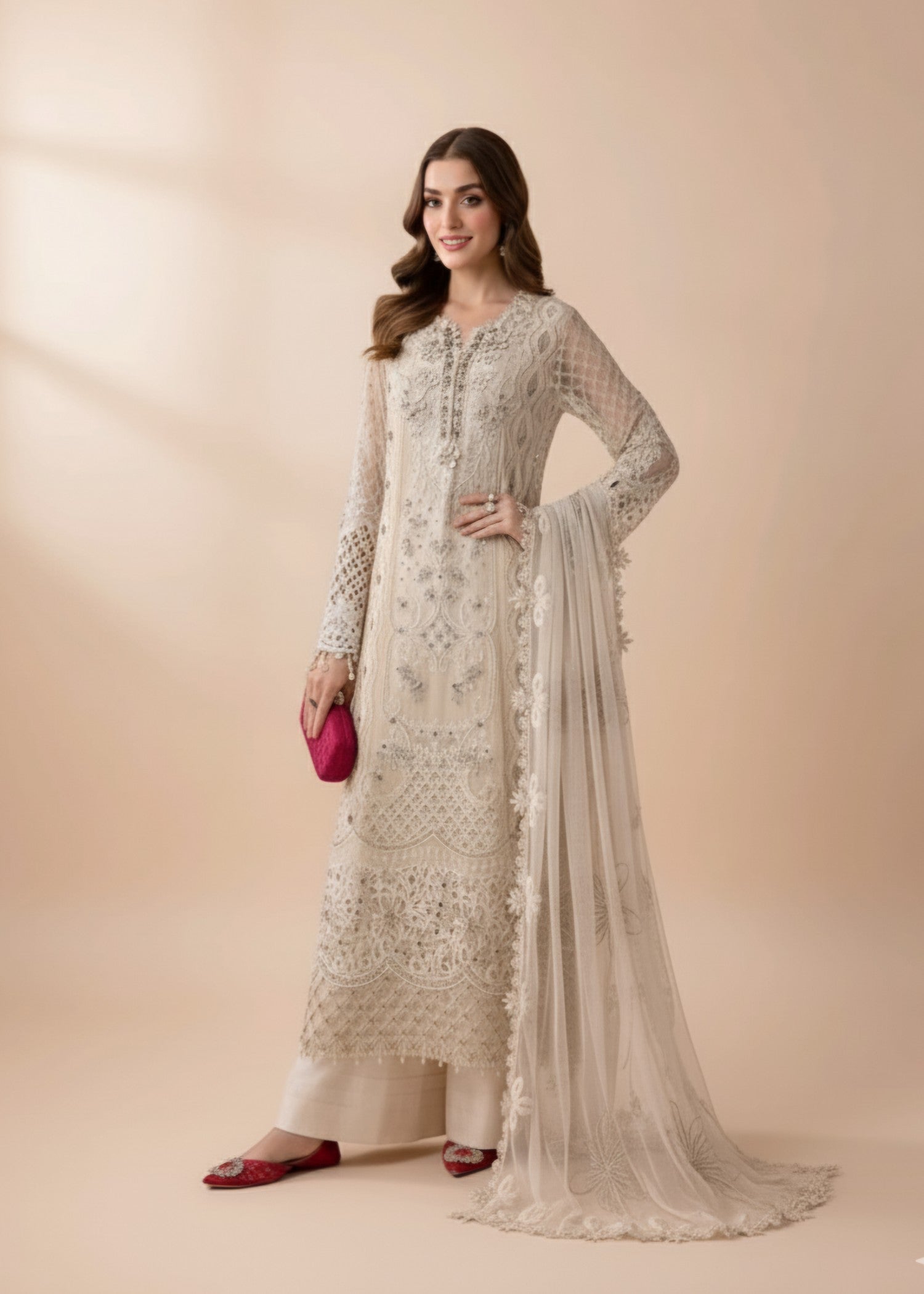 Malhaar Mal AL 4227 WED V1 25 Women 3pcs