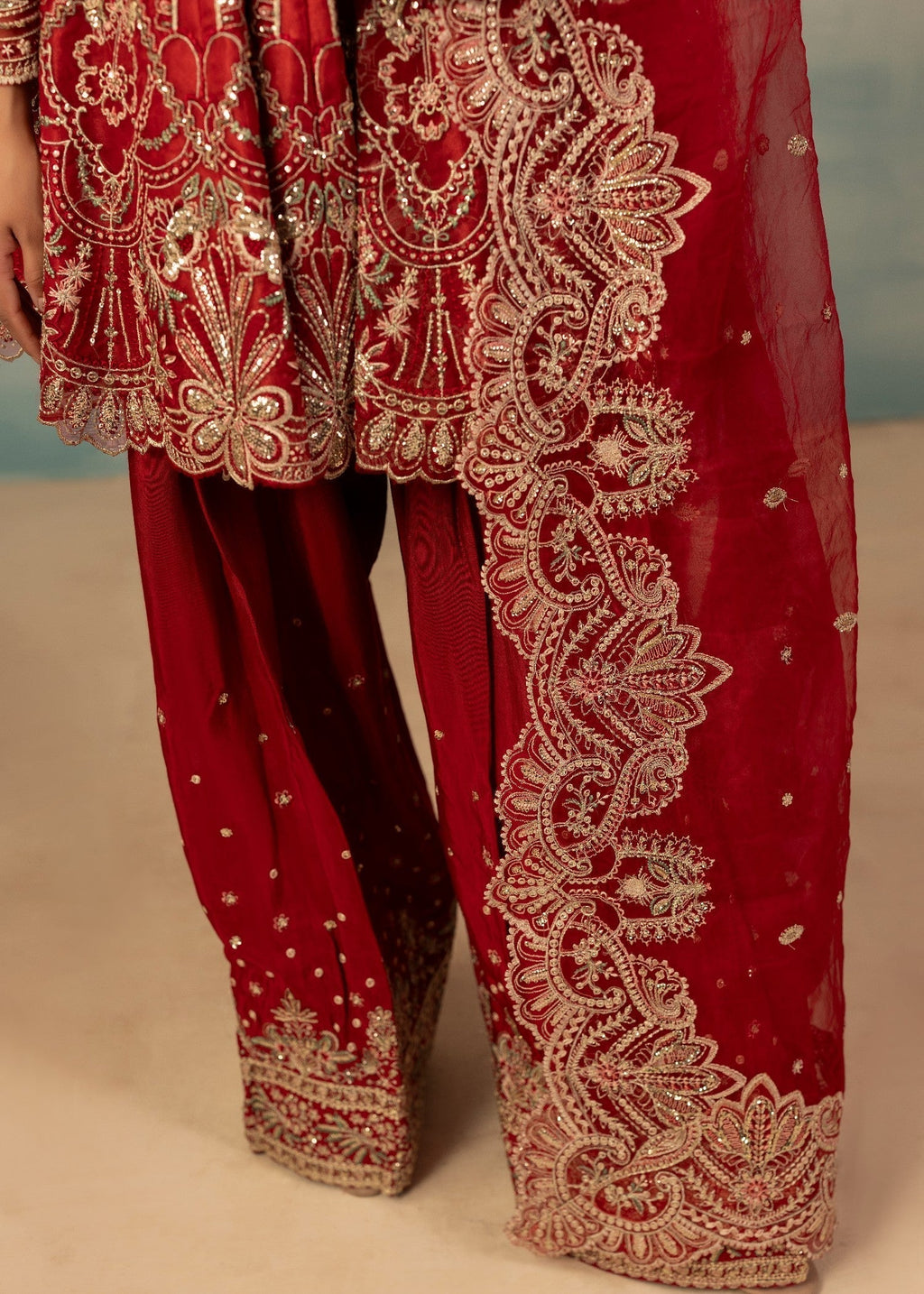 Diara Couture REET DF 45 RED Women 3pcs