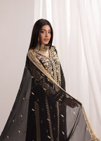 Alyssa BLACK PISHWAS ALL901 Women 3pcs