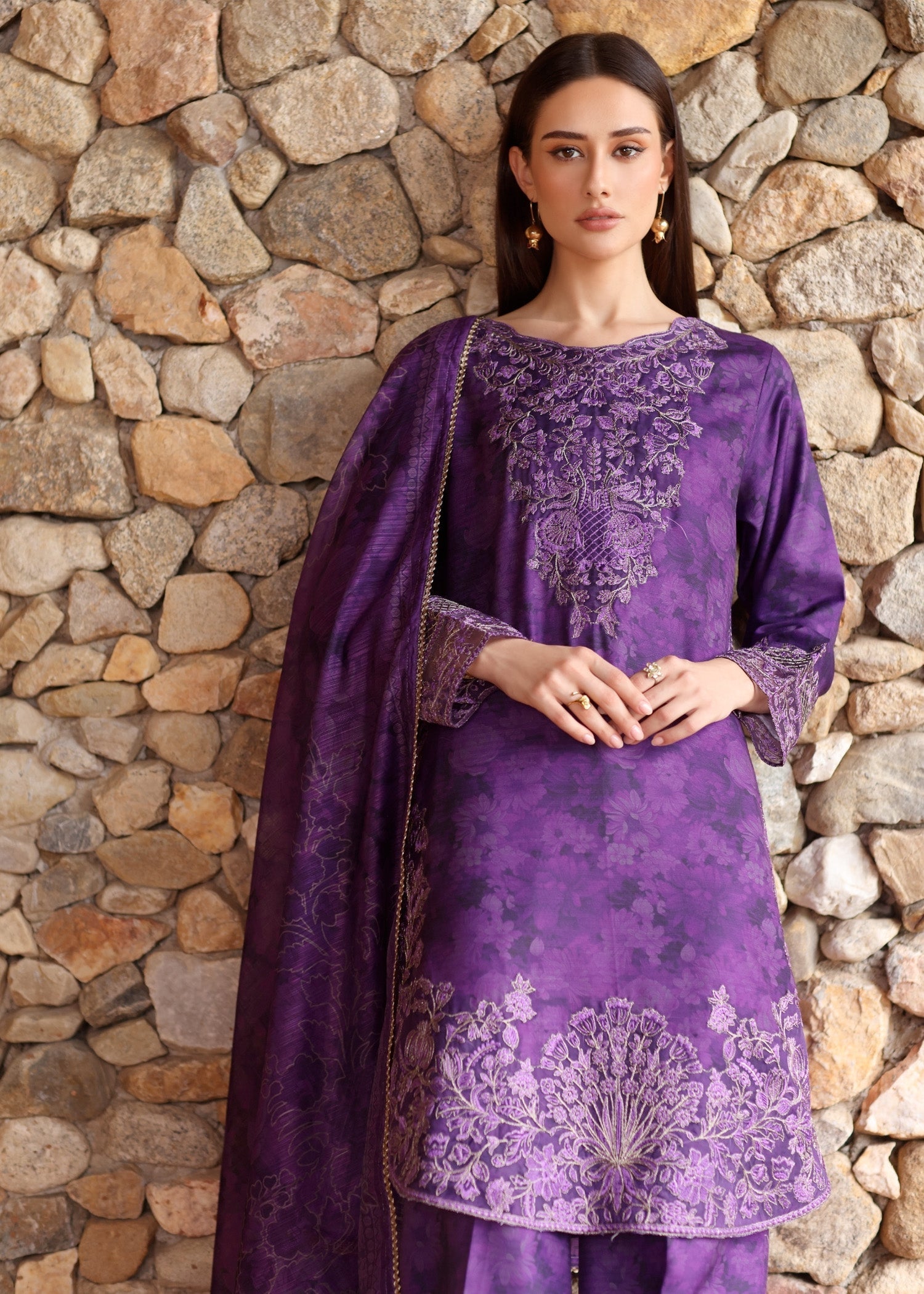 Mohagni BLS 62 STITCHED I UNSTITCHED Women 3pcs