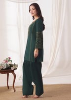 Ayra Pret Zauq Green Women 2pcs