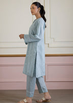 Zellbury WPS2522509 LIGHT BLUE Women 2pcs