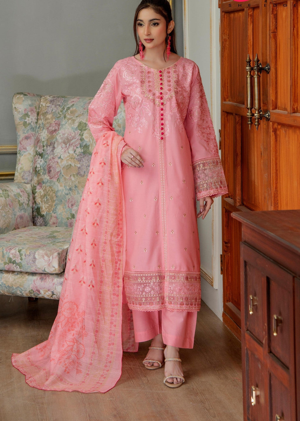 She Edge SE SUM25 000018 DARK PINK Women 3pcs