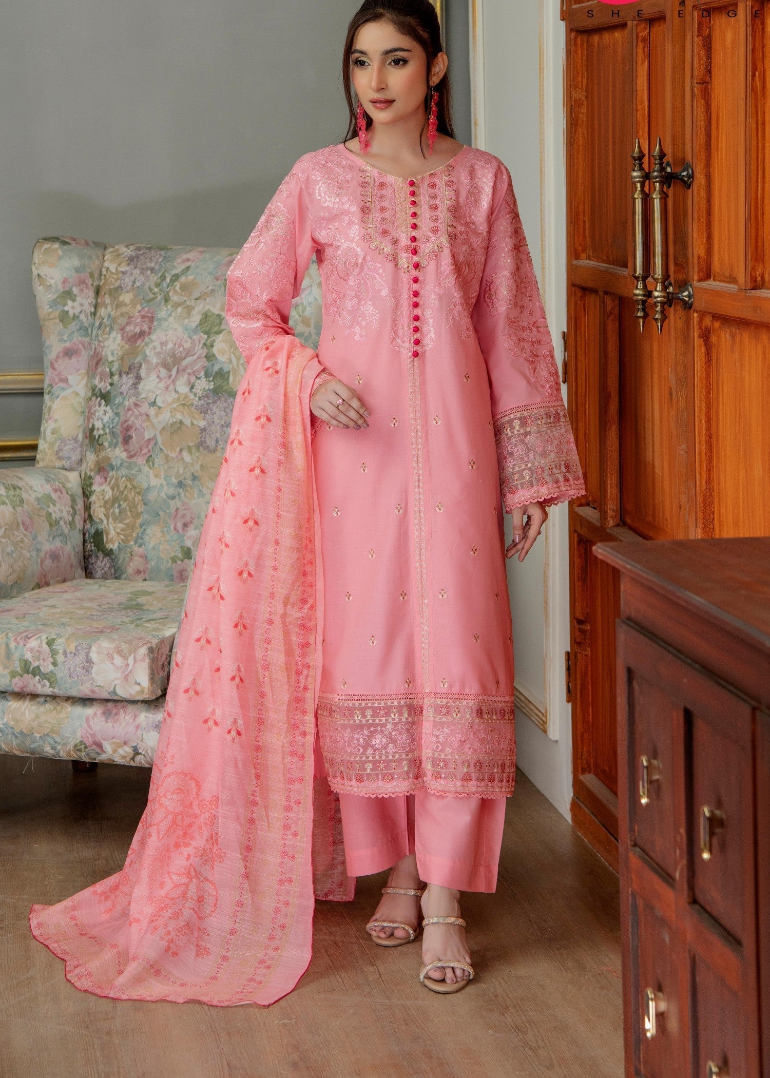 She Edge SE SUM25 000018 DARK PINK Women 3pcs