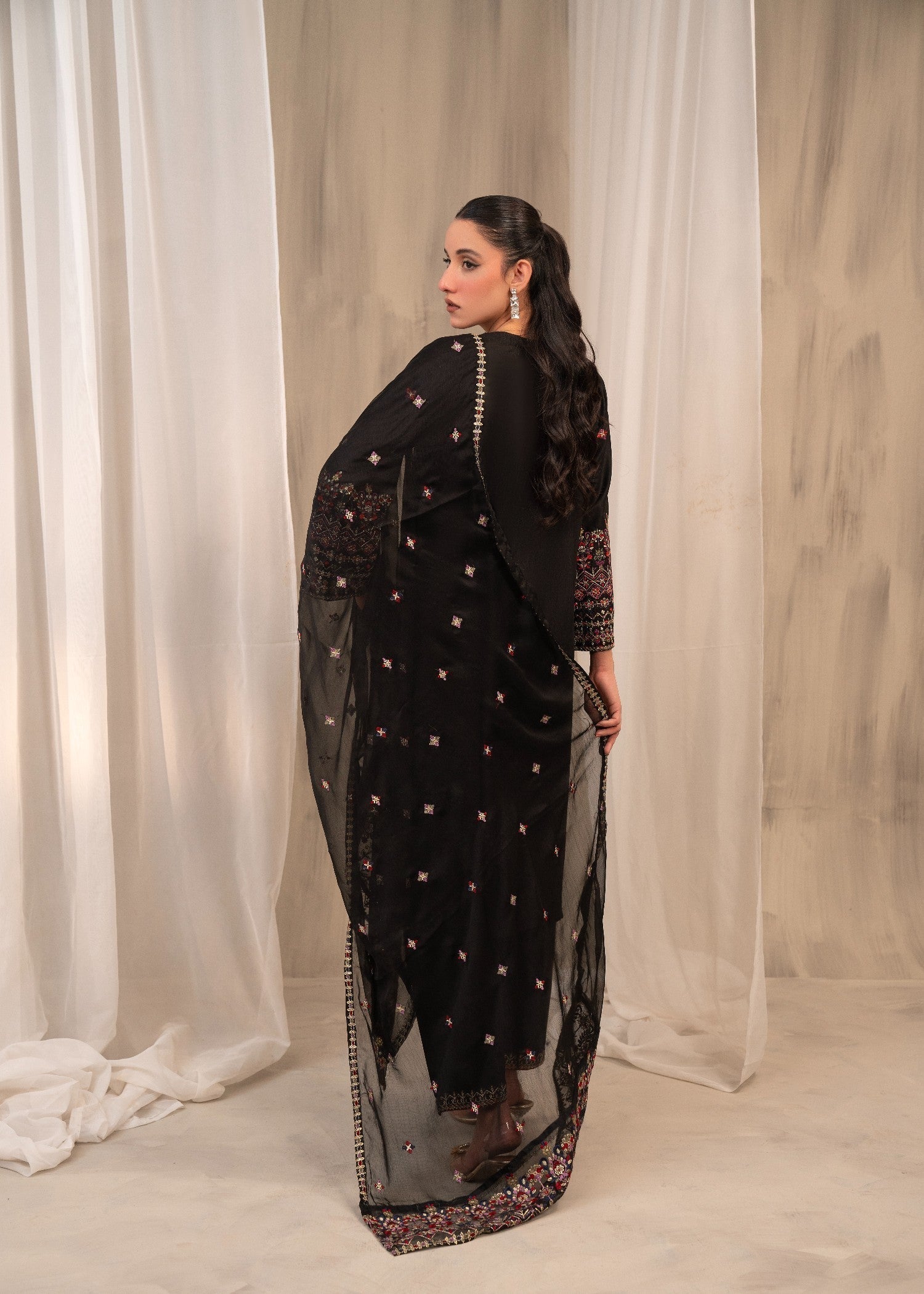 Shehroz Fashion Zarqash Women 3pcs