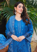 AATIQA Pure Lawn Embroidered 10 Women 3pcs