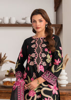 Sahibas By Mirza Zarqaa Black Women 3pcs