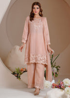 Rangoon Clothing Maheen Peach Women 3pcs