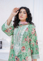 Safdar Embroidery Printed Pure Lawn Embroidered 16 Women 3pcs