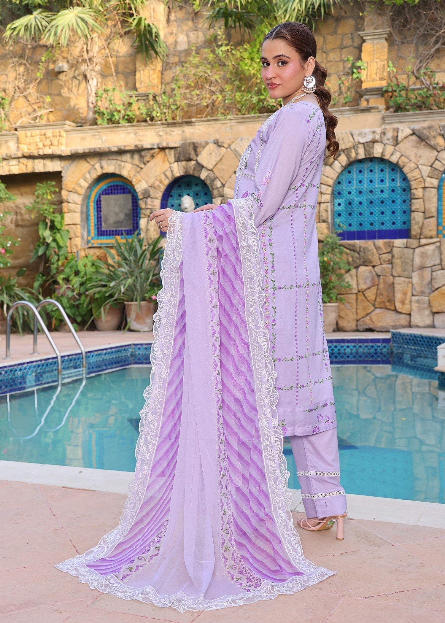 Polawn PD LAWN 25 441 A | PRET LAWN COLLECTION Women 3pcs