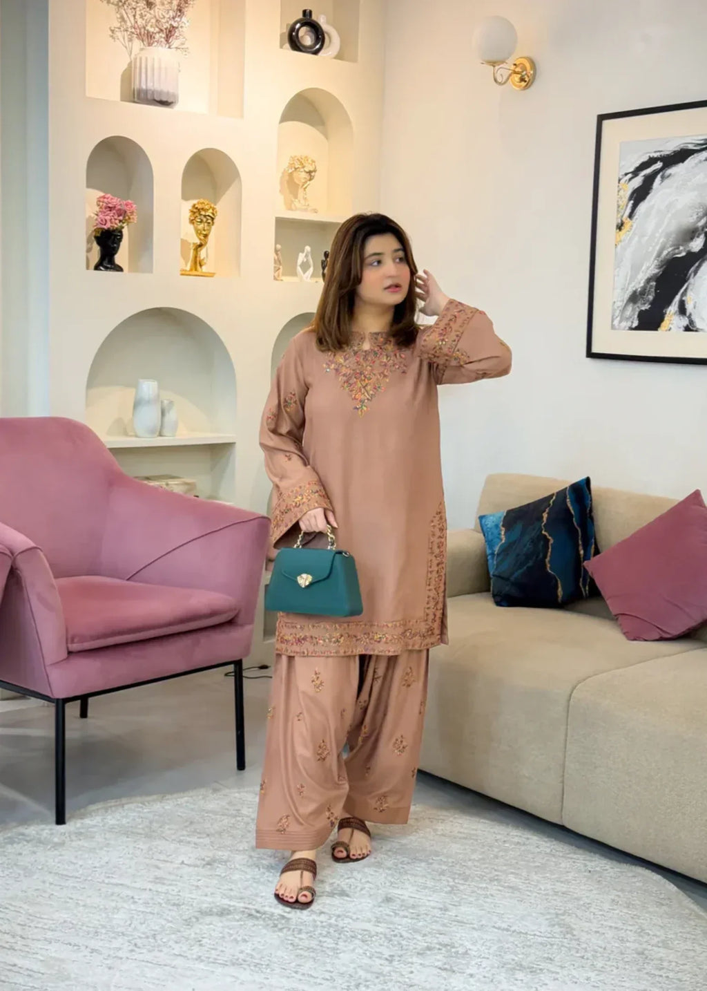 Preetpret Hooriya Women 2pcs