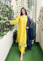 Anabya Garments Meem Se Mehak Women 3pcs