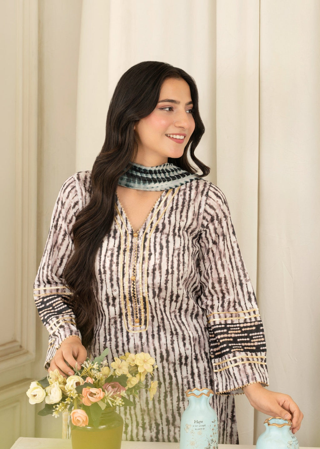 Yolo Pret Tie&Dye Digital Print Lawn FATAH F25 0001 Women 3pcs