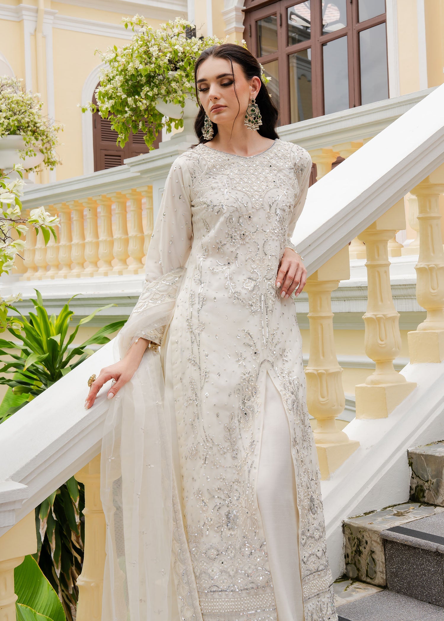 Agha Jaan IVORY Women 3pcs