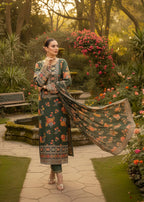 Glamour Stylo Emerald Bloom Women 3pcs