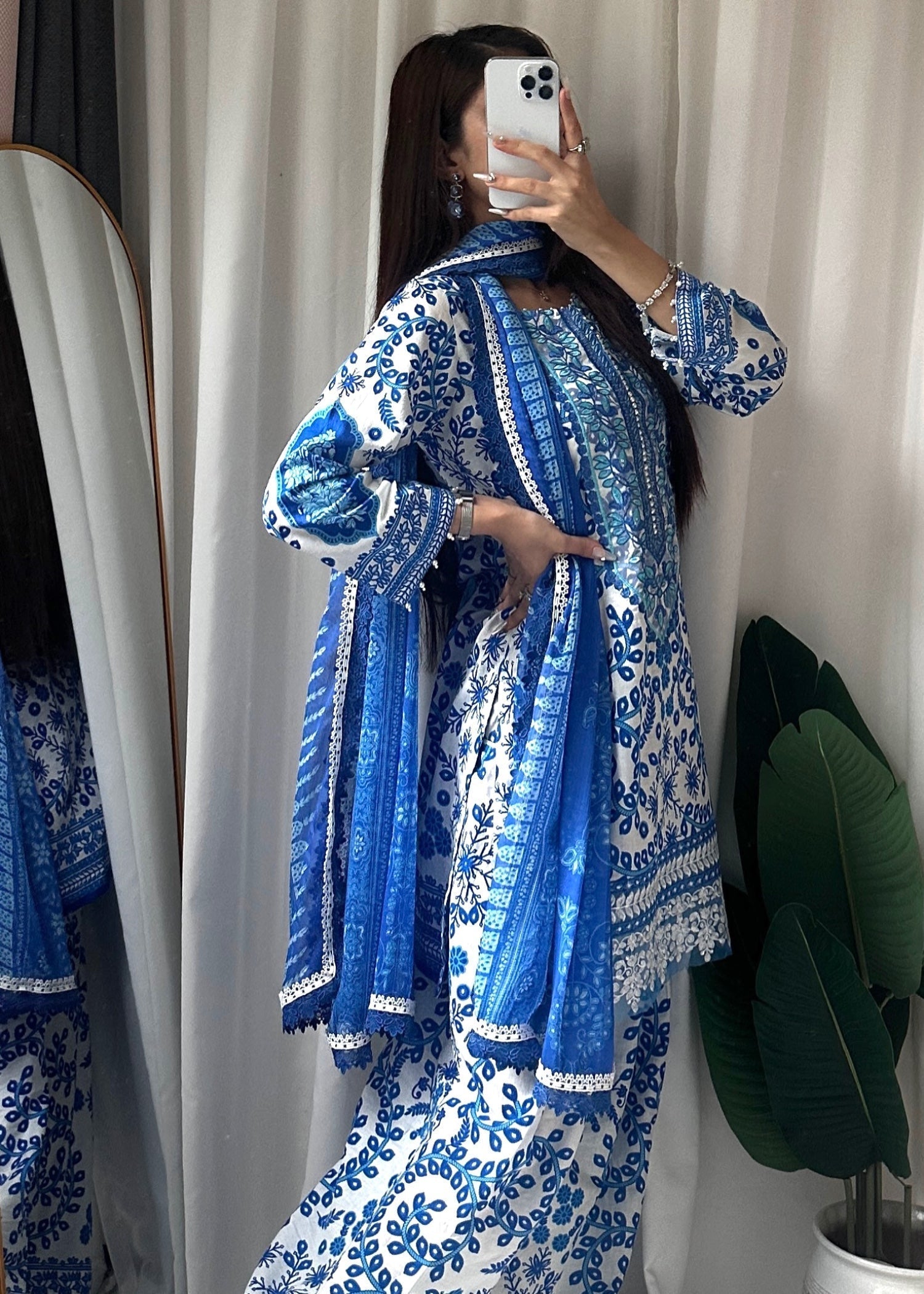 Suits By Sadia Sea & sky inspired lawn Women 3pcs