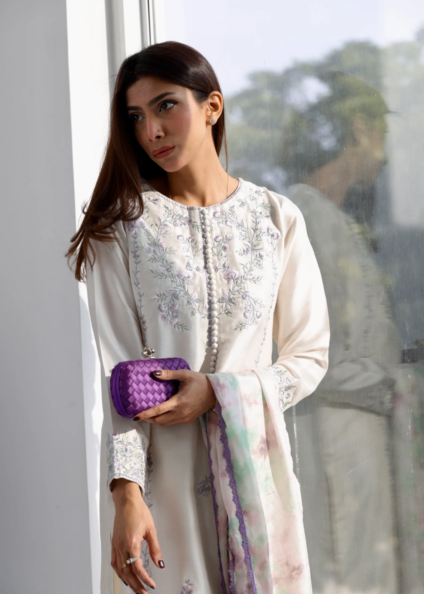 Hues Atelier Divine white Women 3pcs