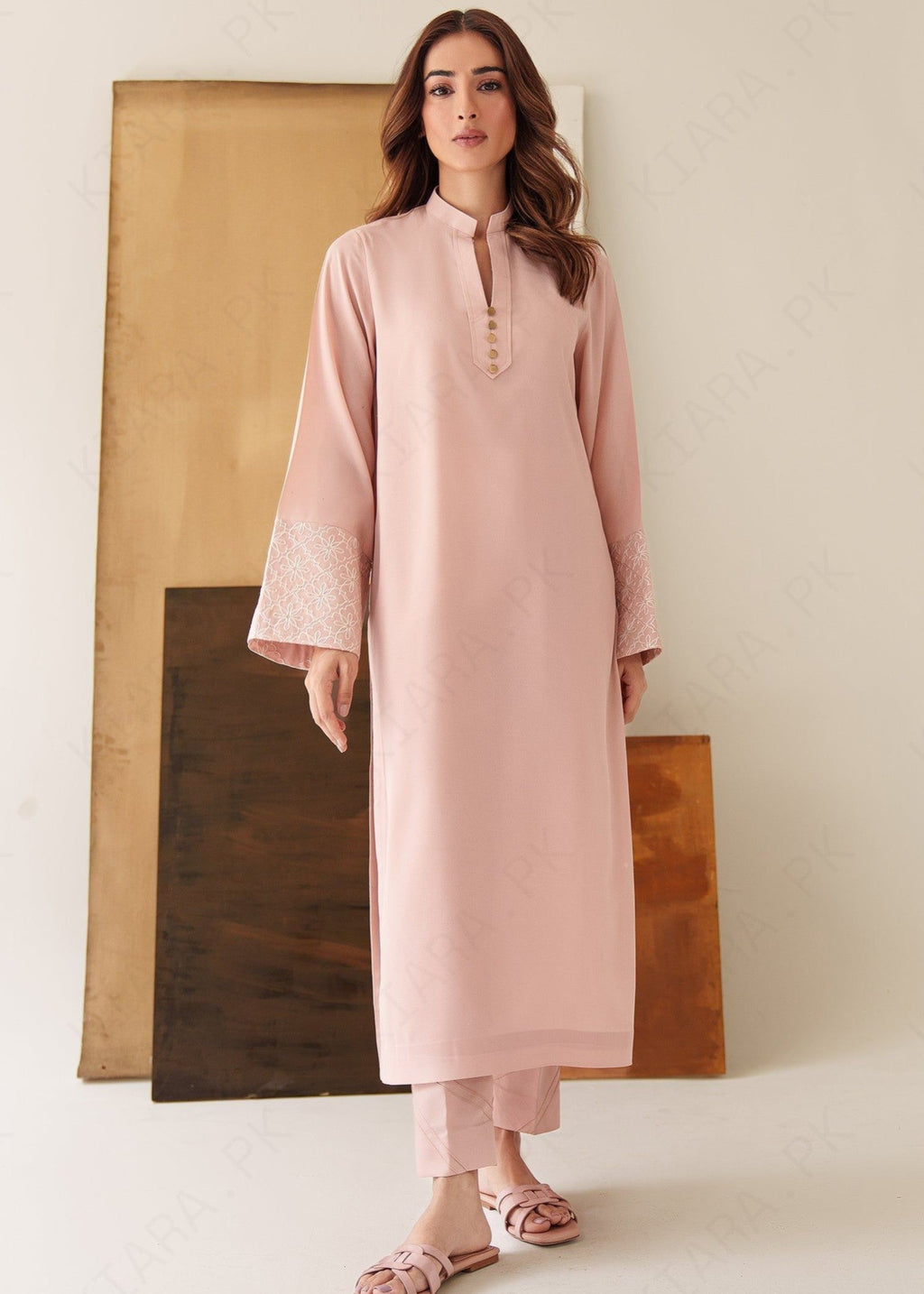 Kiara Blush Set Solid Women 2pcs