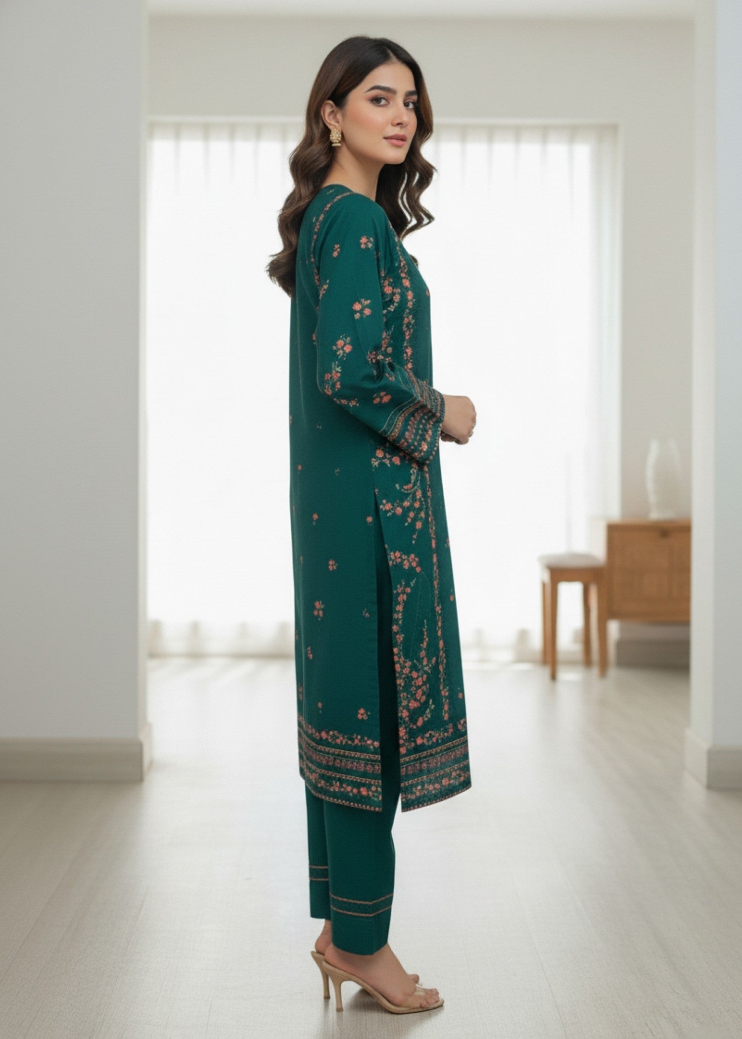 Zuri SABIHA KH 07 GREEN Women 3pcs