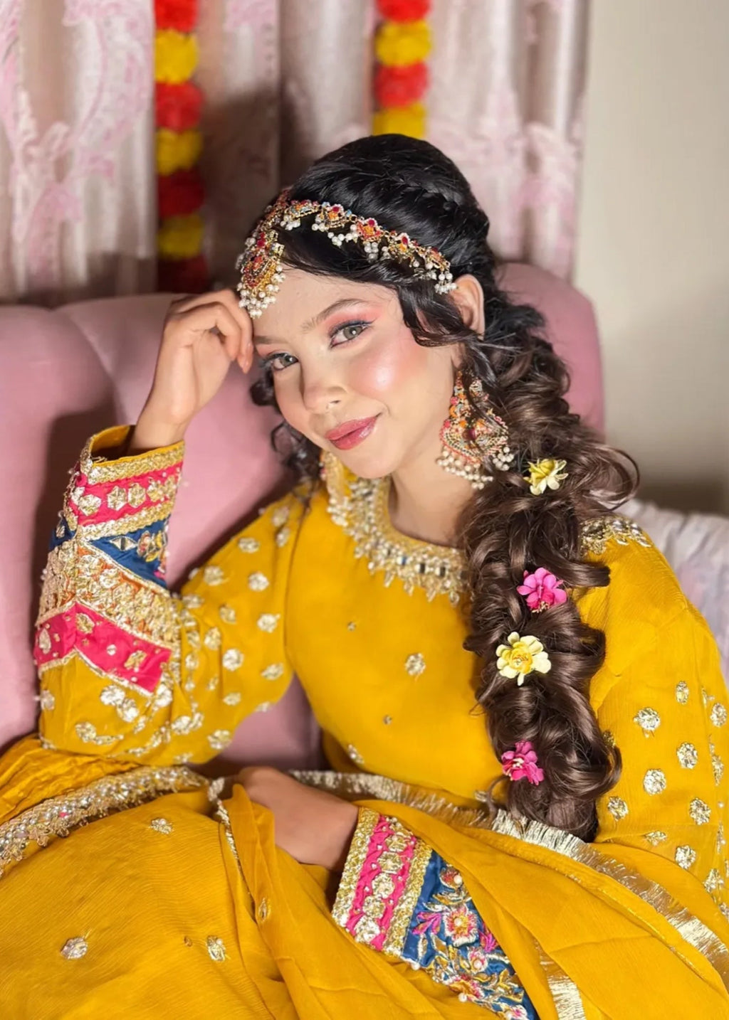 Suits By Sadia MEHANDI HALDI Women 3pcs