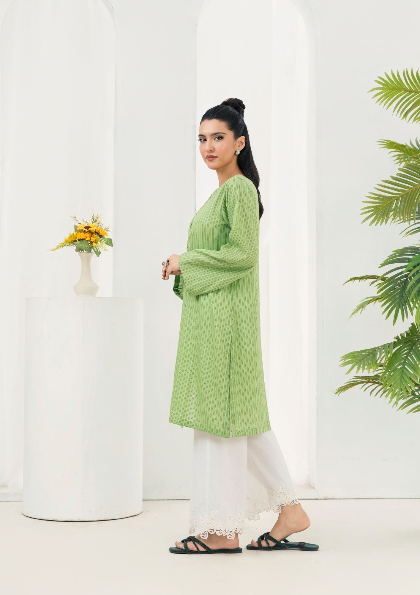 Yolo Pret Bubble Lawn Tunic BUB B25 0002 Women 1pcs