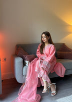 The Turkish Wear Pink Punch Women 3pcs