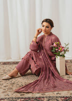 Zoya&Zafar Dusky Bloom Women 3pcs