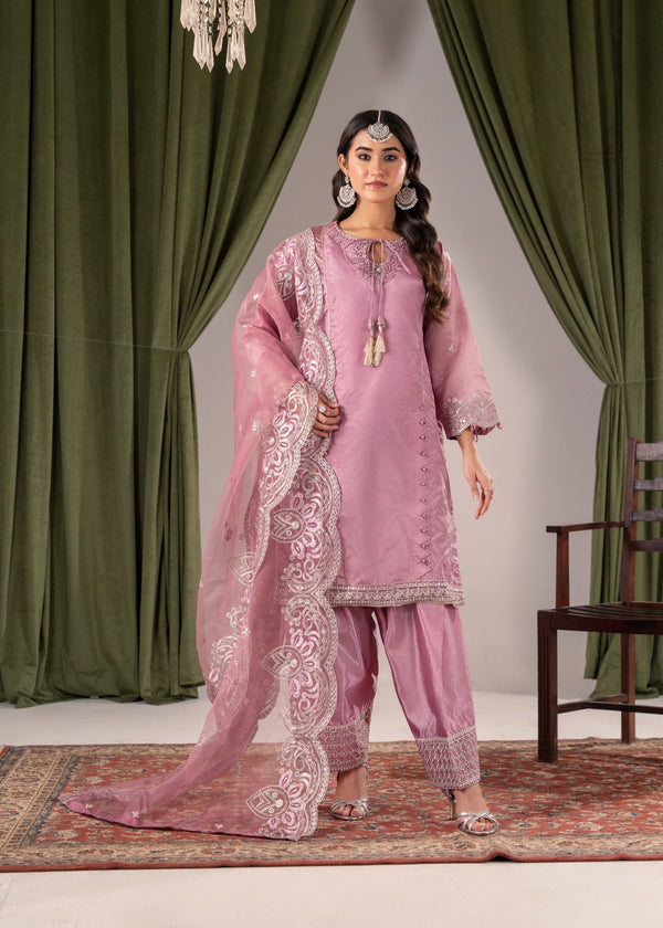 Pehnawa Fashion Kattan Silk Kurta Women 3pcs