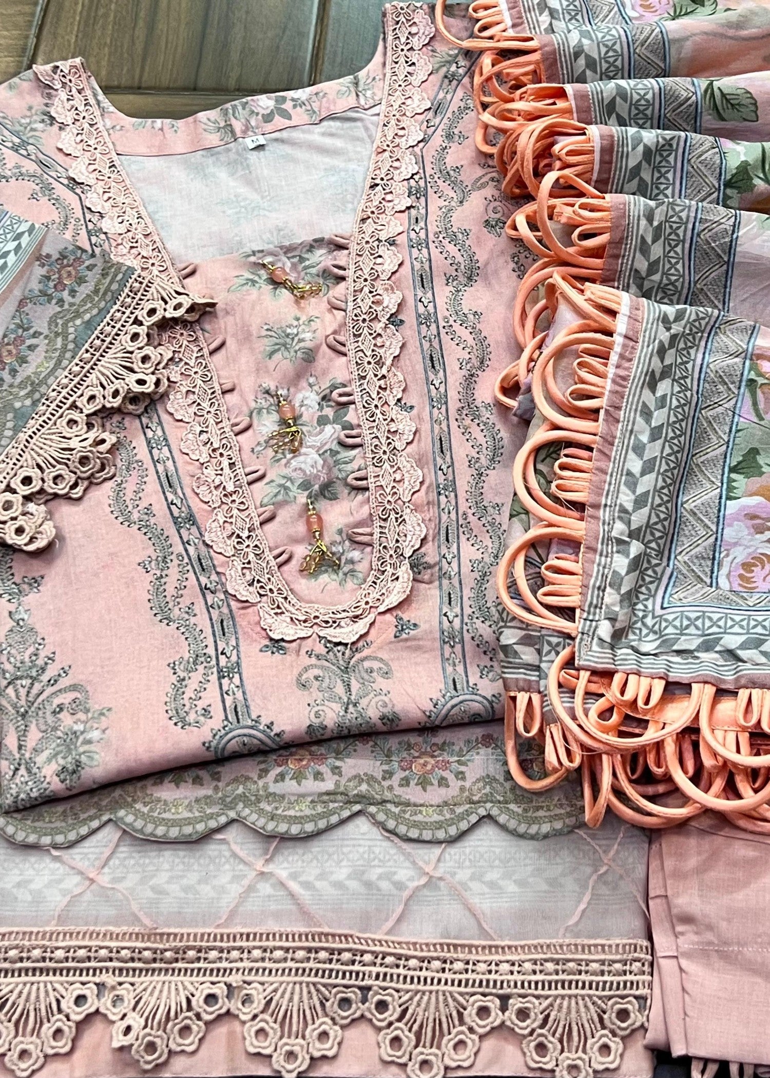 Mausammary Prints Pret Lalah Women 3pcs