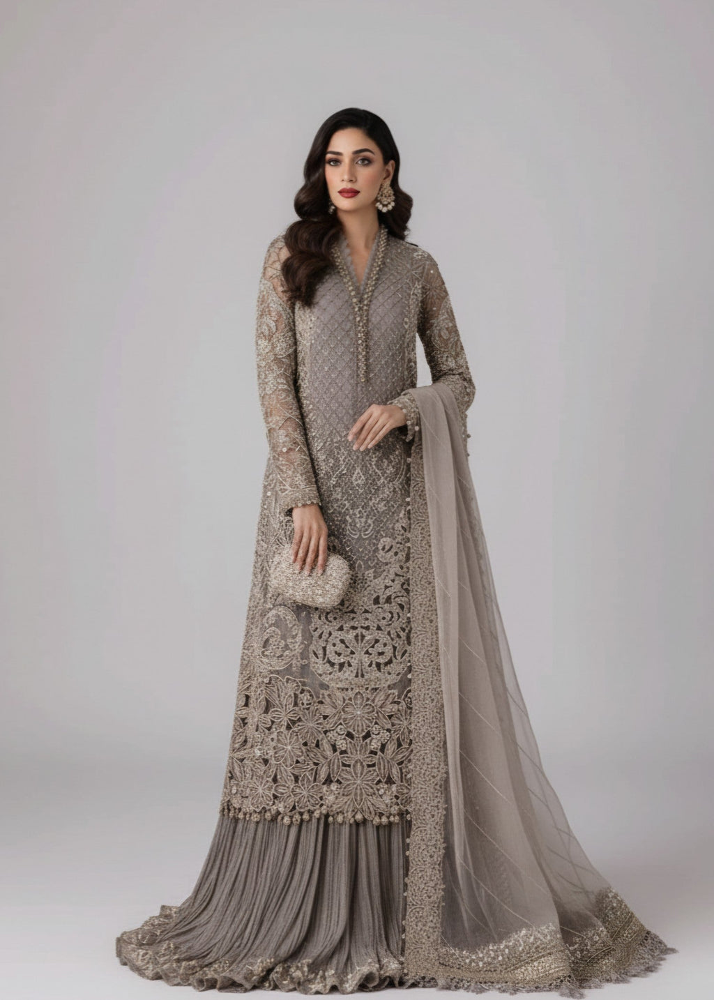 Malhaar MAL AL 4232 WED V1 25 Women 3pcs