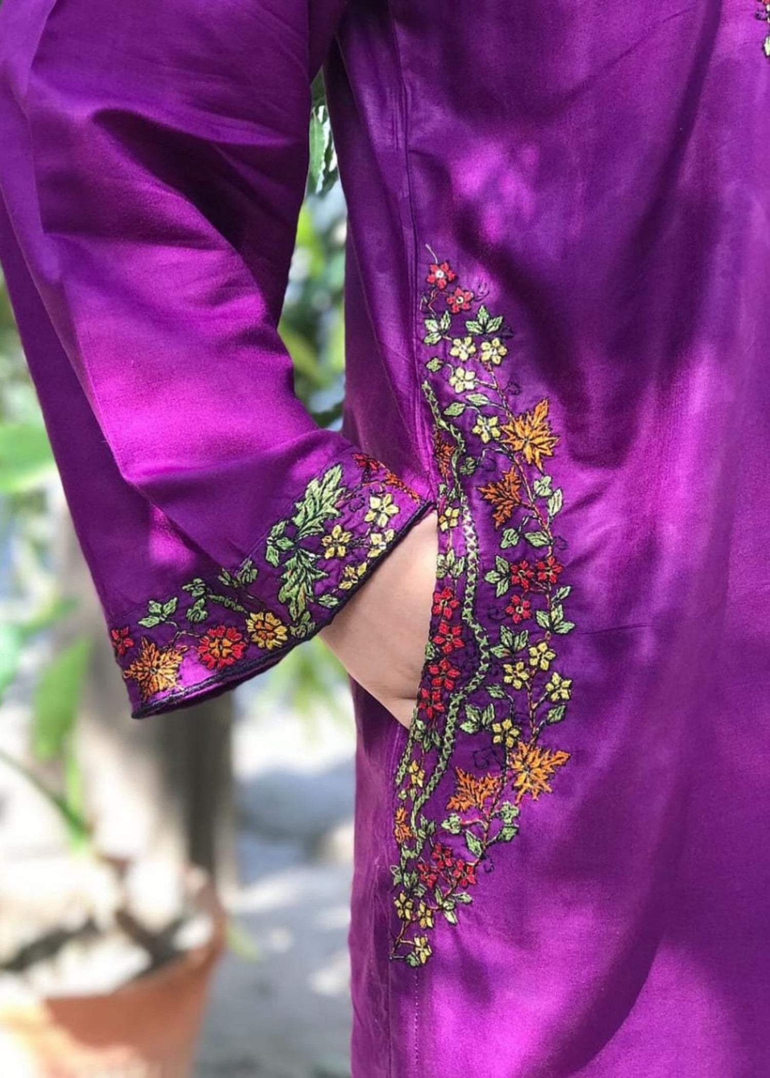 Haraj Collections Royal Purple Women 2pcs