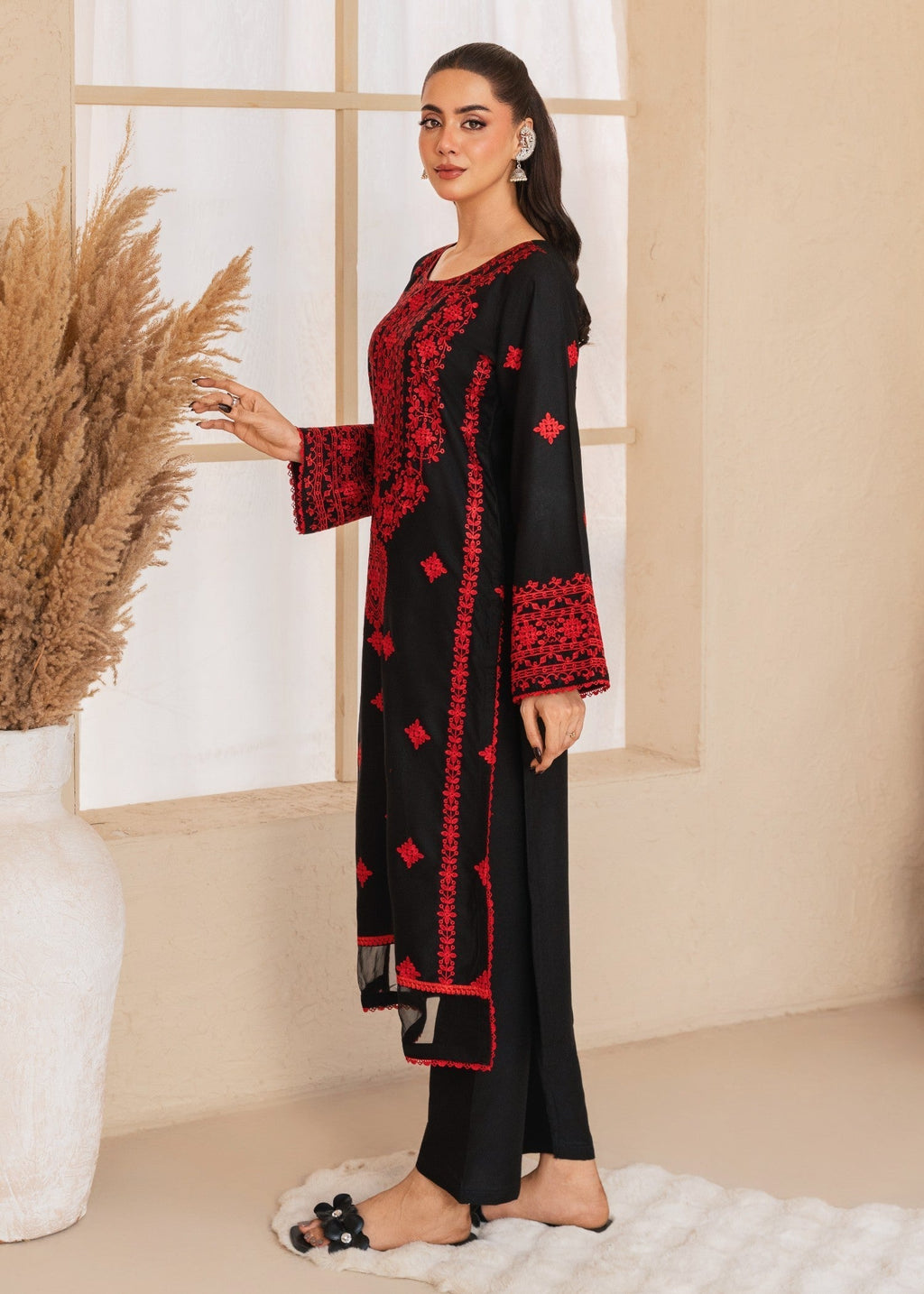 Tehzeeb Libas GLAZE EMBROIDERED Women 2pcs