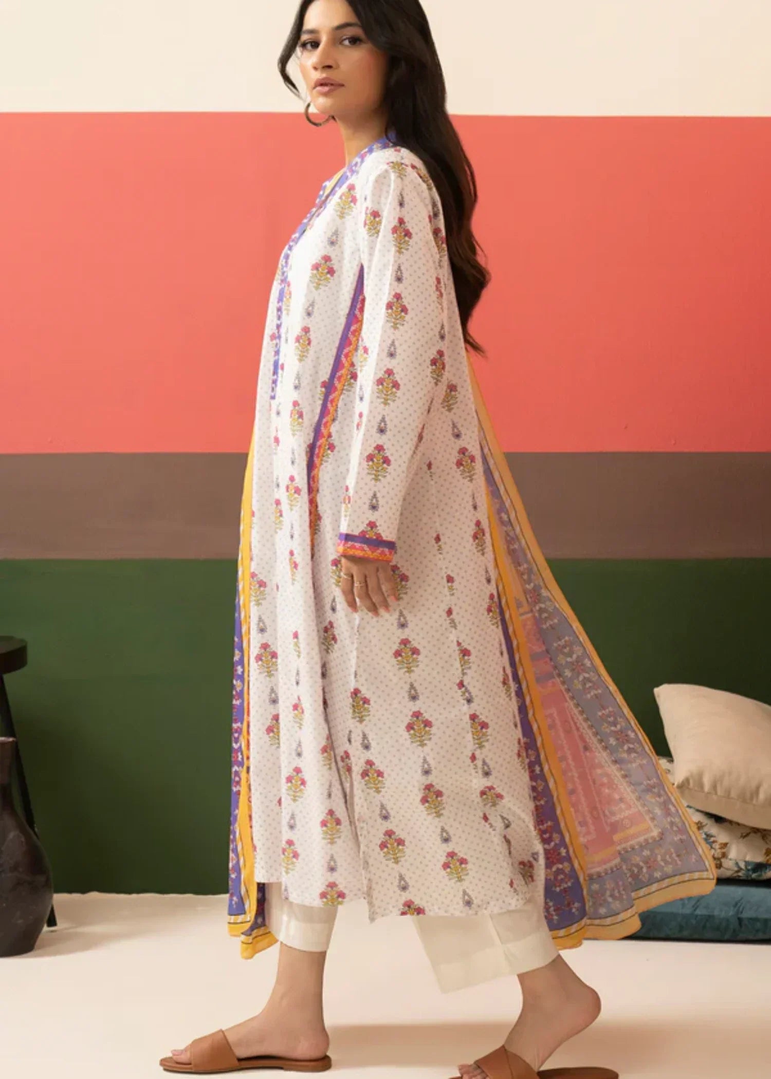 Zellbury Kurta Dupatta 1966 Women 2pcs