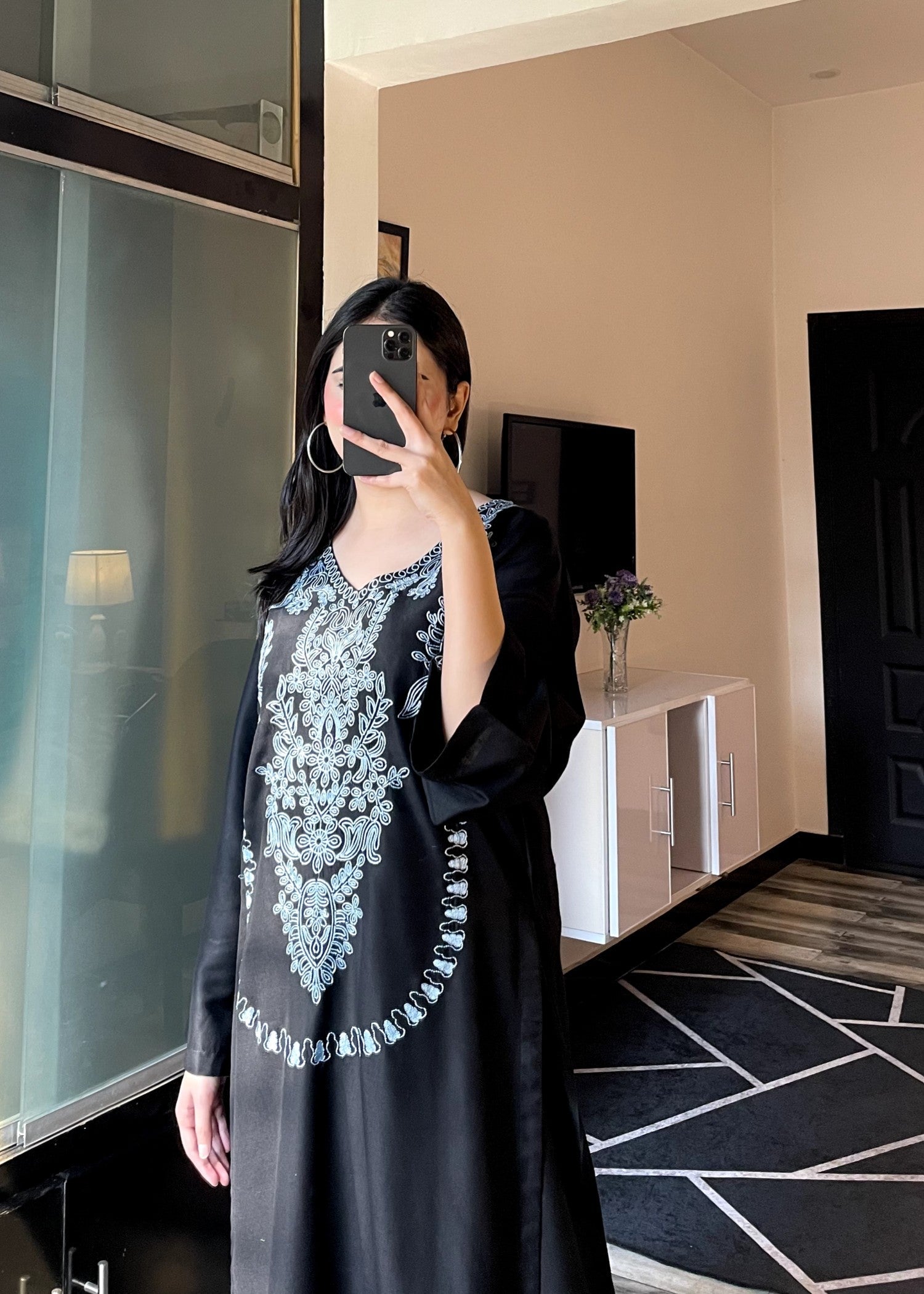 Tehzeeb Libas ALMOND EMBROIDERED Women 2pcs