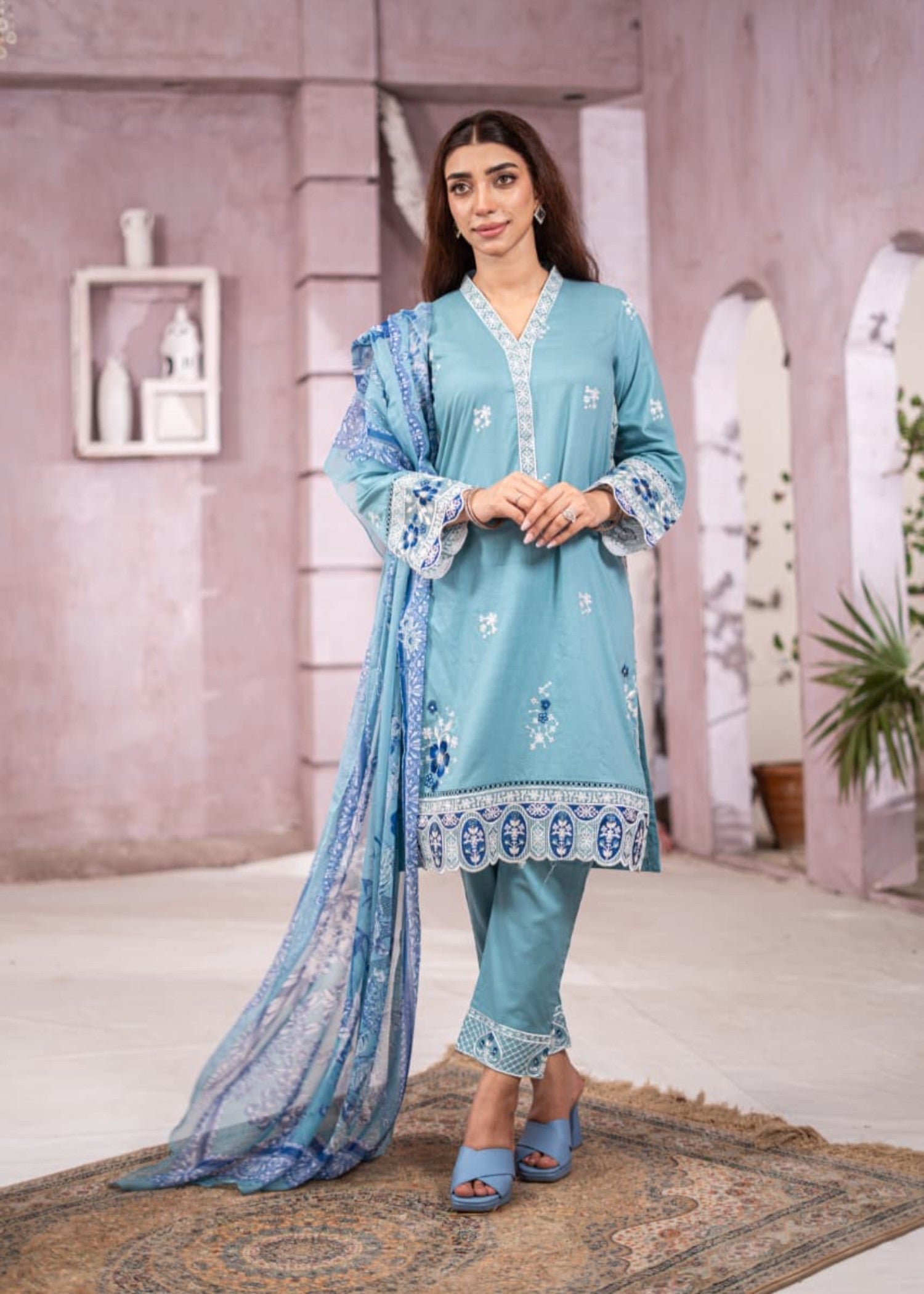 Silwalo MARLIN BLUE Women 3pcs