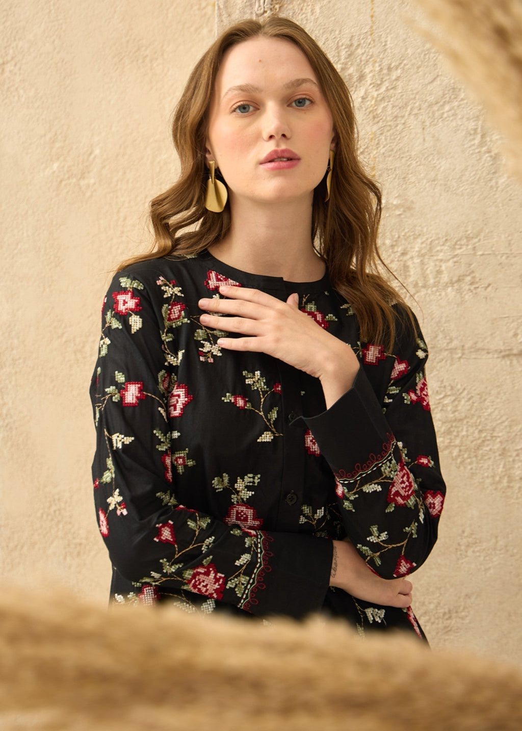 Kiara Velora – Embroidered Co ords Set Women 2pcs