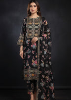 Pehnawa By Bin Akram’s NOOR BLK | Shimoz Silk Women 3pcs