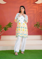 Abeera Subtle Grace – Embroidered Cotton (Art No. DD 002) Women 2pcs