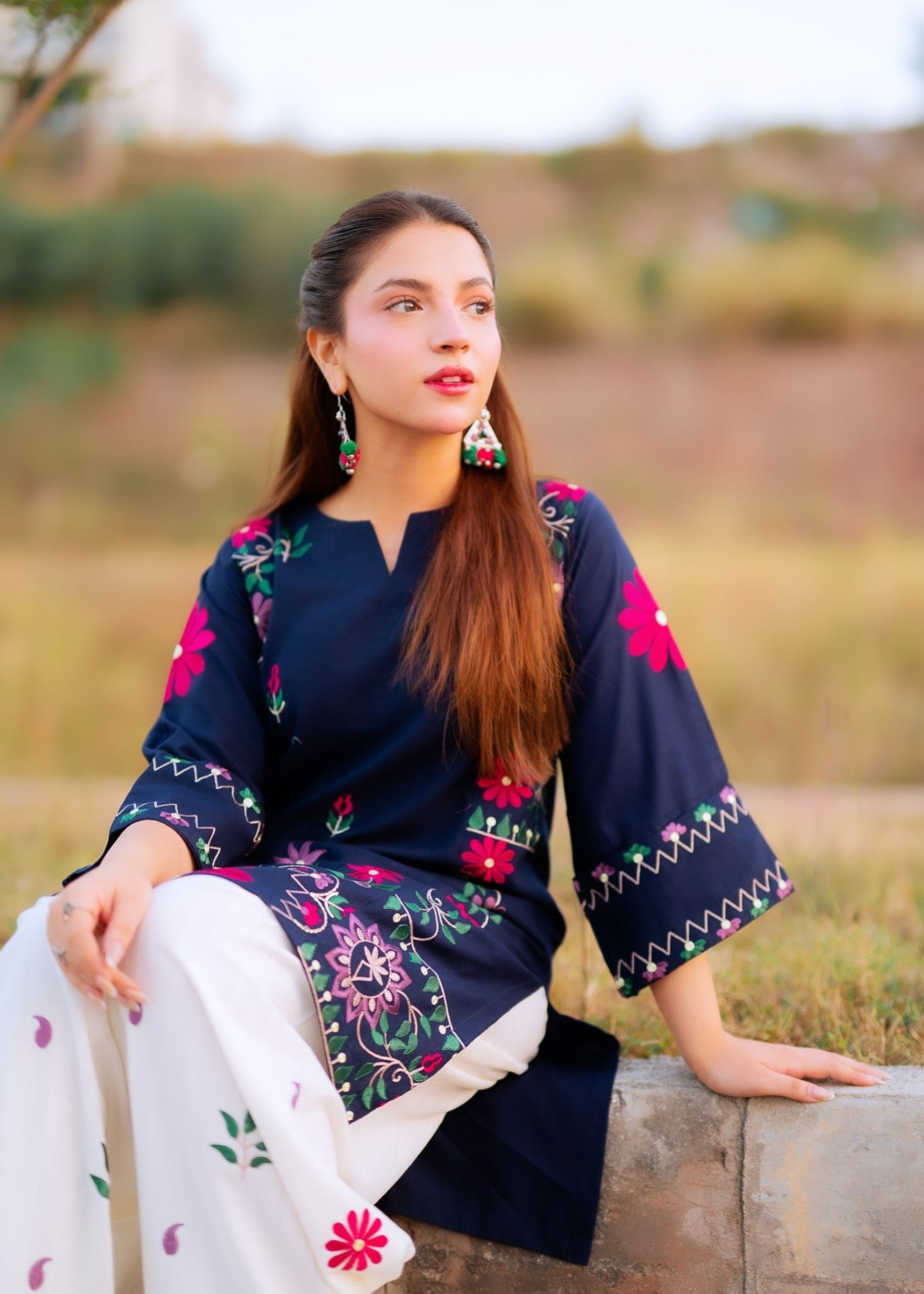 Tehzeeb Libas DANANEER EMBROIDERED Women 2pcs