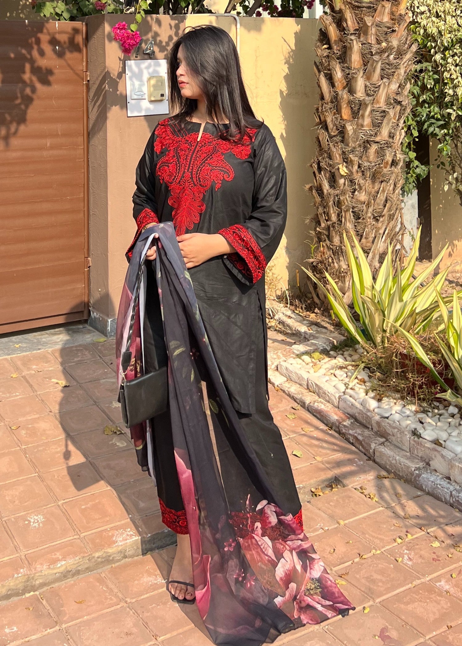 Tehzeeb Libas MAHI EMBROIDERED Women 3pcs