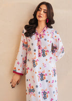 Tehzeeb Libas WHITE ELEGANCE EMBROIDERED Women 2pcs