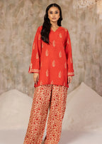 Zellbury WPW2423068 Rust Orange Women 2pcs