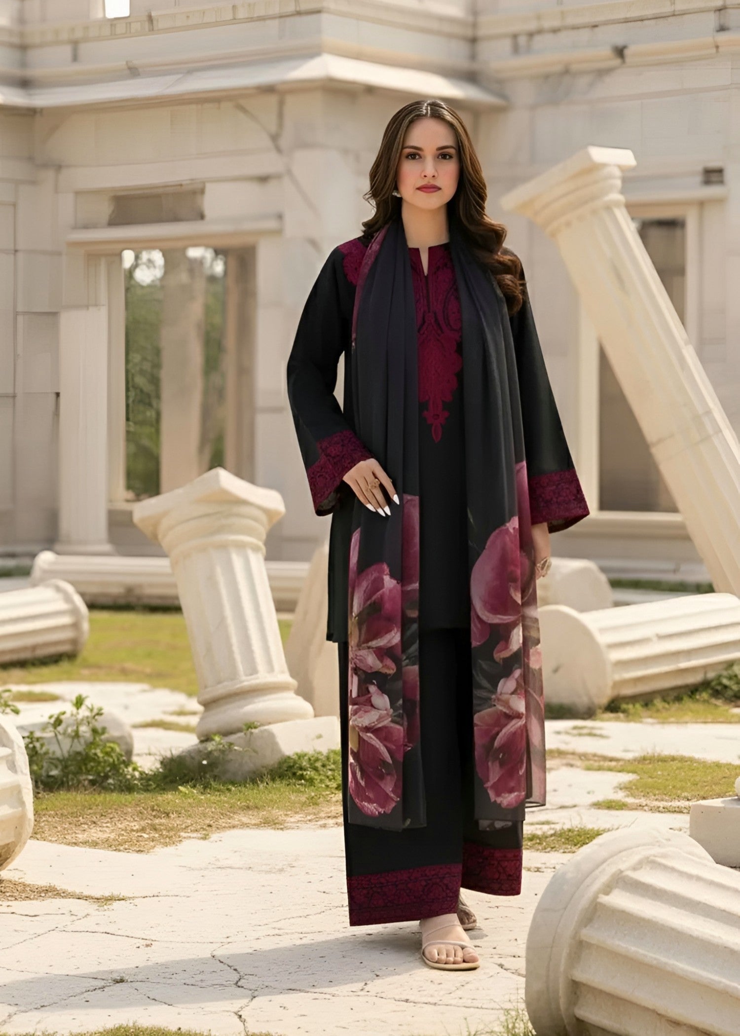 Libas Thread Black Charm Women 3pcs