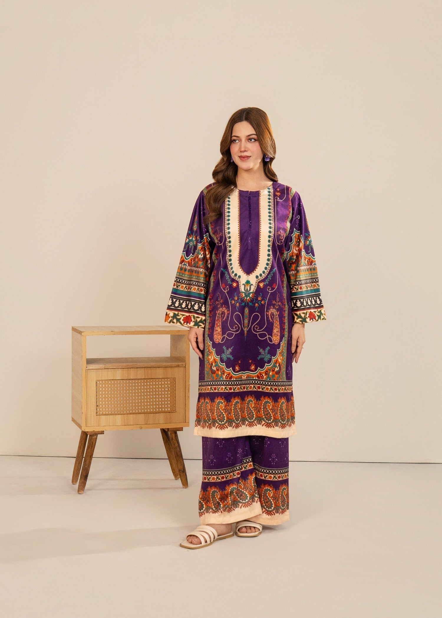 Stylish Collection PURPLE PRETTY Women 2pcs