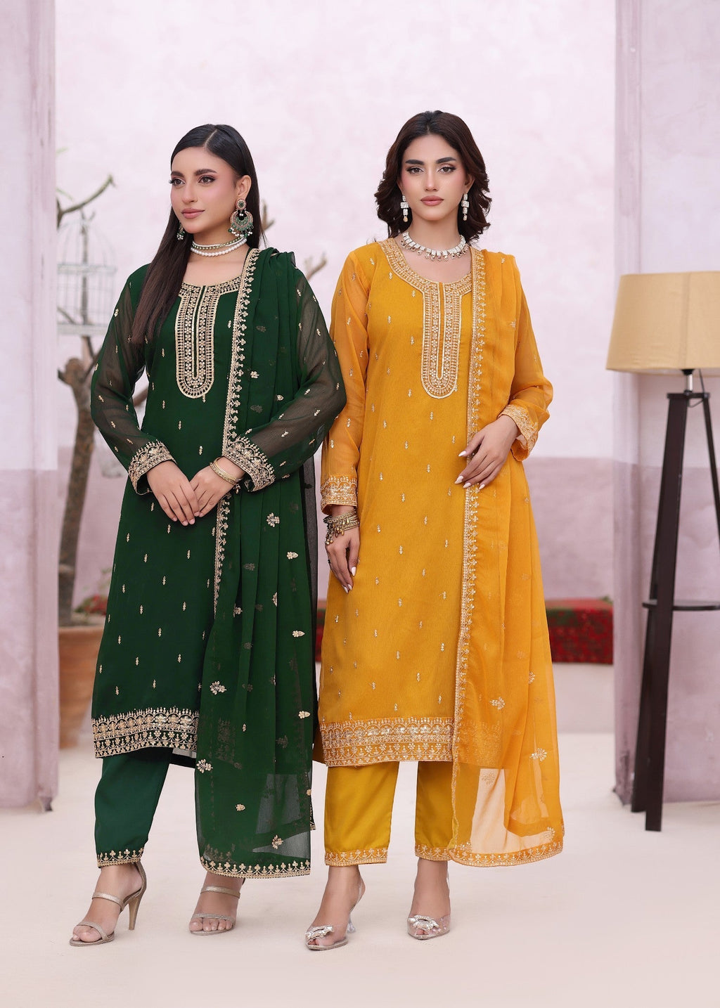 Abaan Zohan Ada Mustard Women 3pcs