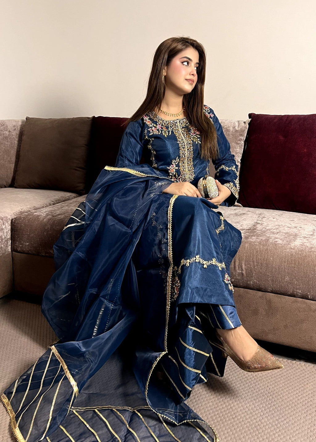 Miss & Mrs Zink long aqsa Women 3pcs