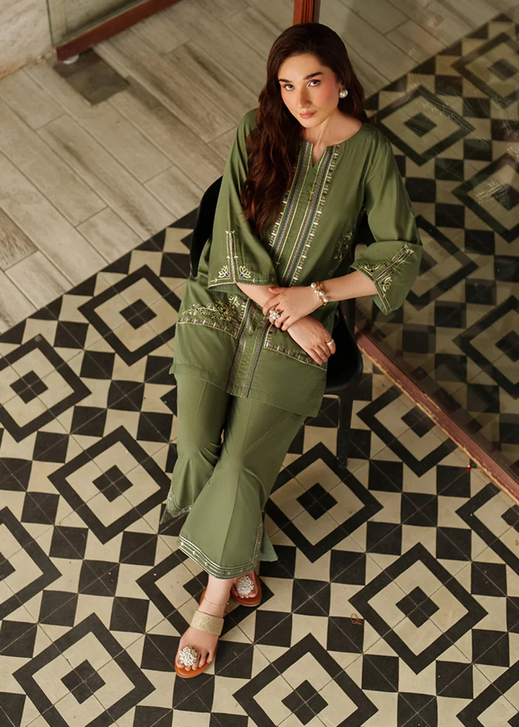 Azure Sage Beam Women 2pcs