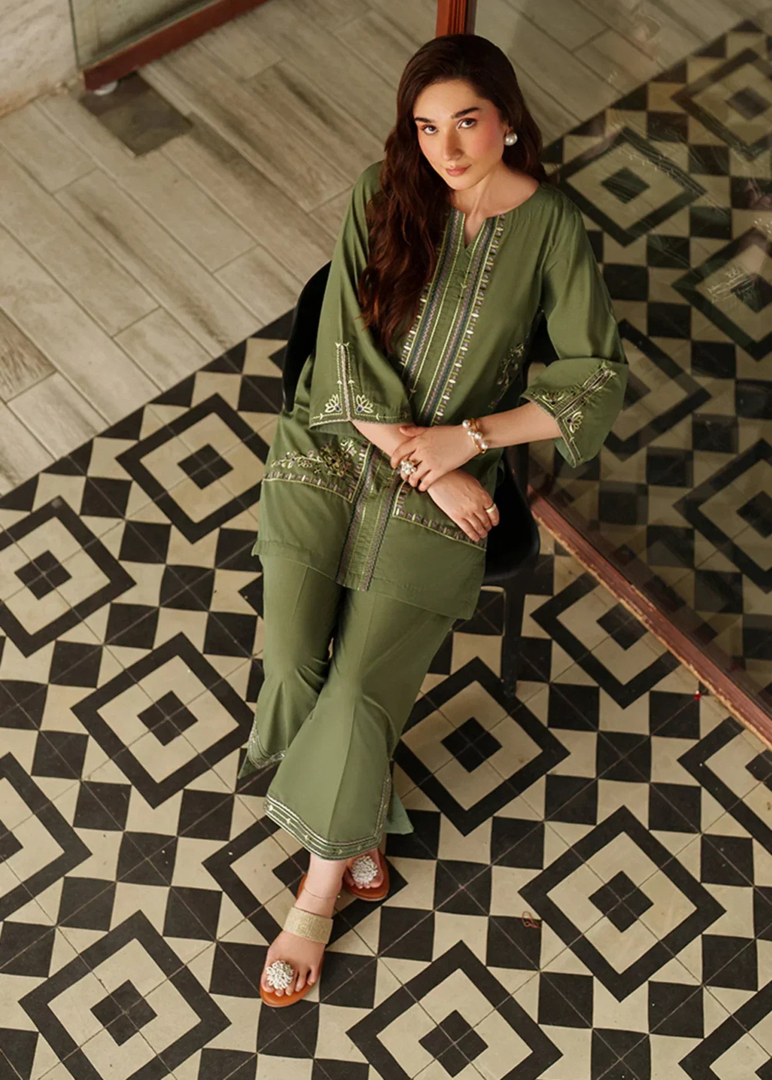 Azure Sage Beam Women 2pcs